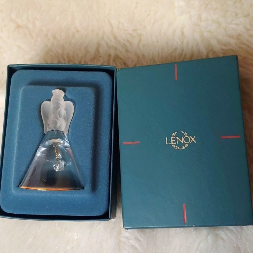 Lennox crystal angel bell